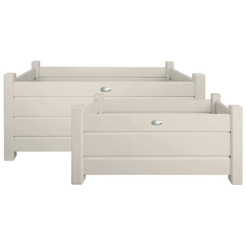Rectangle Planter Fsc 100%, White