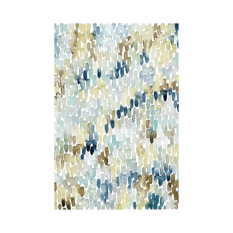 River Wavelets II by Grace Popp - Wrapped Canvas Painting, 20.32 cm H x 30.48 cm W