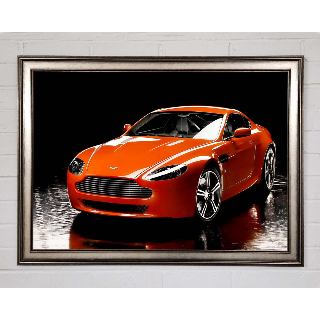 Aston Martin Orange - Druck