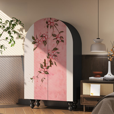 Armoire-penderie moderne à double porte