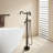 Freestanding Tub Filler with Diverter-63295275