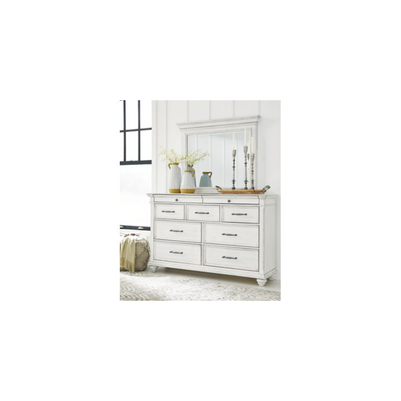 Commode et miroir Kanwyn