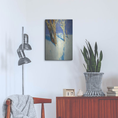 Art mural en métal Winston Porter «Winter Trees» par Vahe Yeremyan