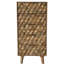 Covina Solid Wood 55cm W 5 - Drawer Chest of Drawers