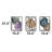 3 Pieces Rectangle Metal & Wood Abstract Wall Décor