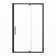 Versatile Adjustable Shower Door with Advanced Tempered Glass and Durable Aluminium Alloy Construction