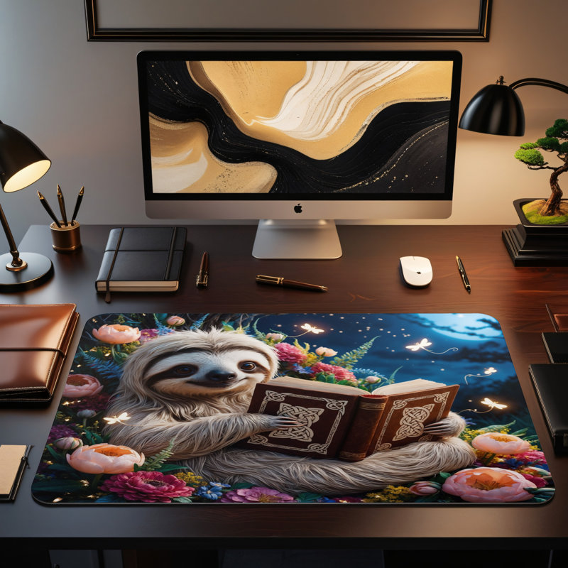 Polyester Desk Pad, 31.5x15.5