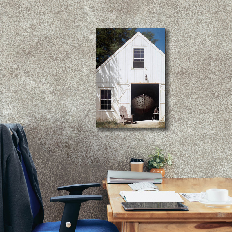 " The Barn " by Zhen-Huan Lu, 26" H x 18" W x 0.75" D