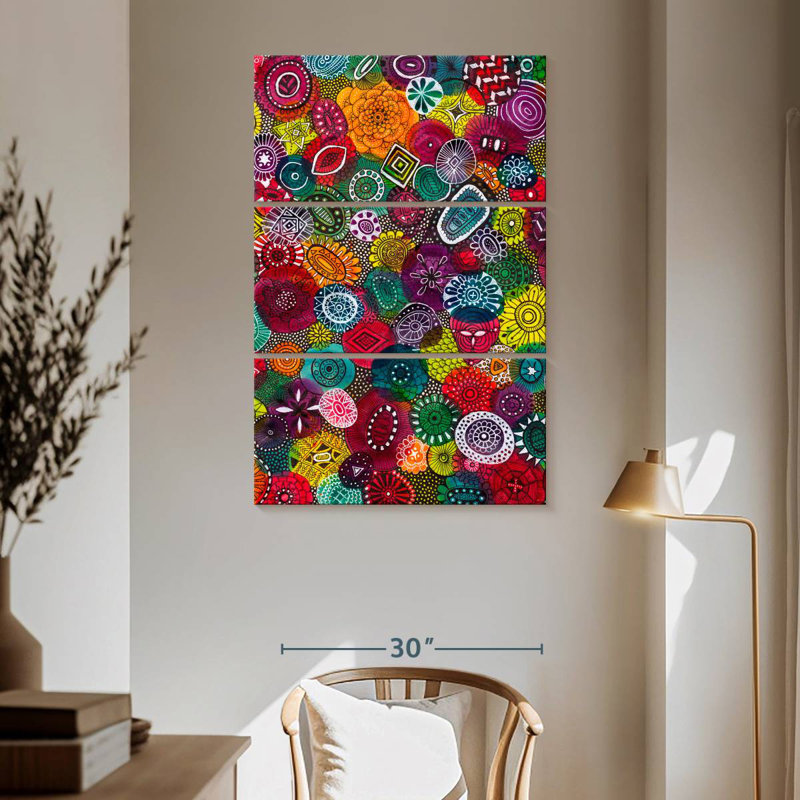 Autumn Jewels, H 65 po x l 42 po
