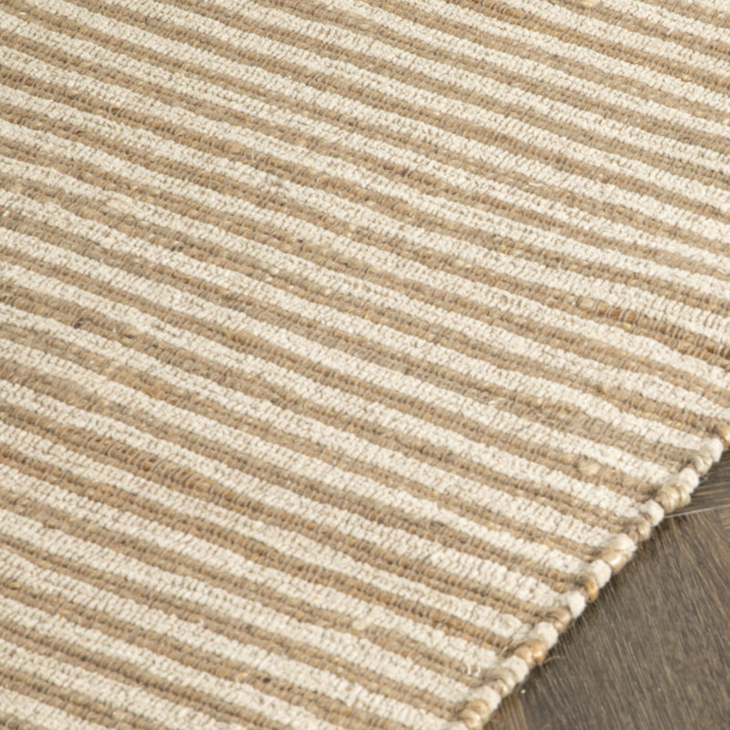 Cloran Striped Hand Woven Area Rug, Runner 60 x 230cm
