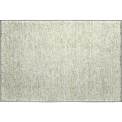 Premium Machine Washable Prisco Aloe Rug