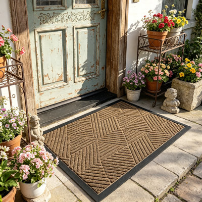 Non-Slip No Holiday Doormat
