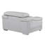 Chaise en cuir italien à grain supérieur-1319456849
