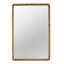 Miroir en bois 24 po x 36 po - Rectangle de hall d'entrée de salon pour chambre à coucher