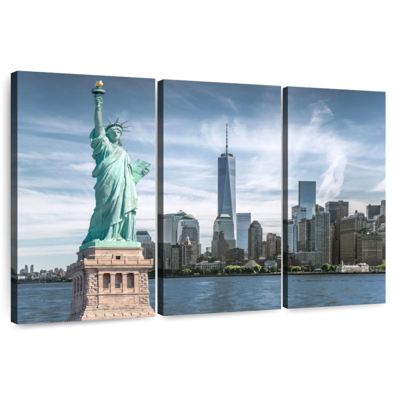 Nicci New York City Landmarks, 42" H x 65" W