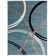 Tolchester Abstract Blue/Gray/Black Area Rug