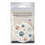 Sous-verre de voiture absorbant Paw Prints