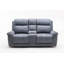 Causeuse inclinable avec accoudoirs coussinés 64,17 po