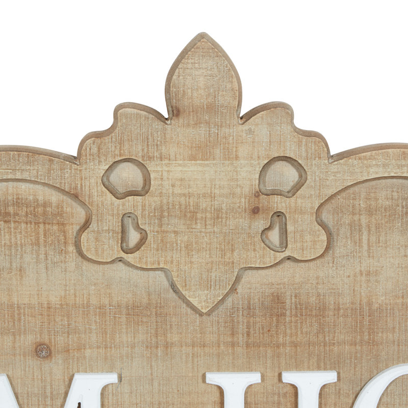 Décoration murale en bois