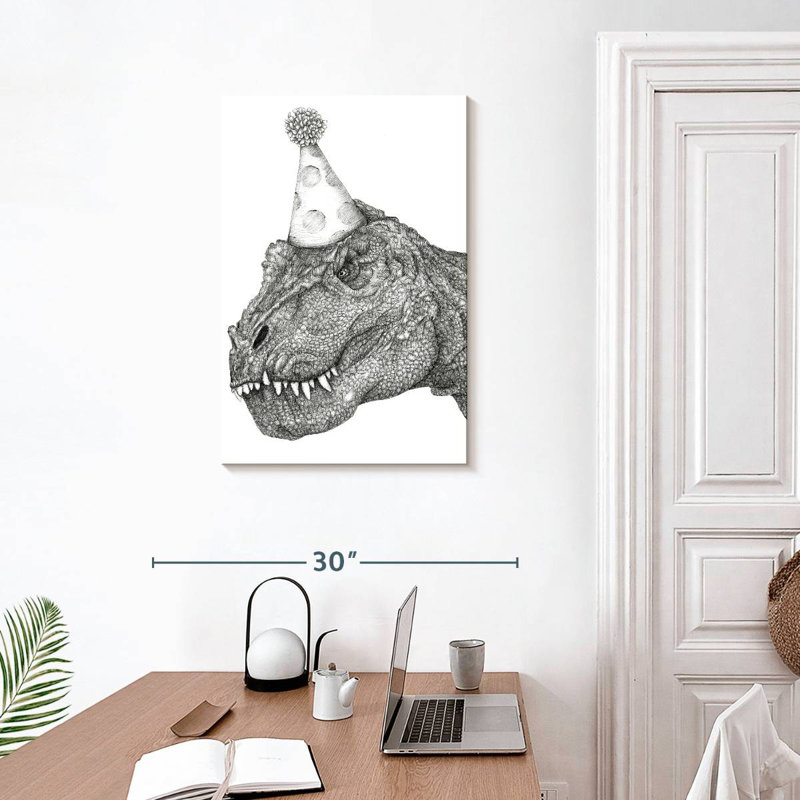 Brampt fête dinosaure, H 30 po x l 20 po
