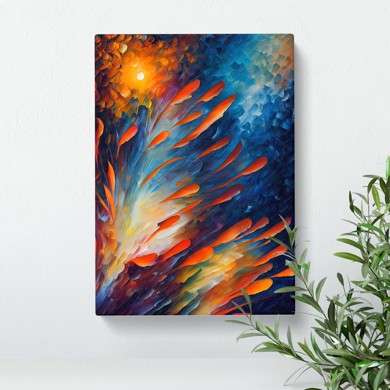 Beauty Of The Coral Reef No.2 - Print, 50cm H x 35cm W x 3cm D, Wrapped Canvas, No Matte