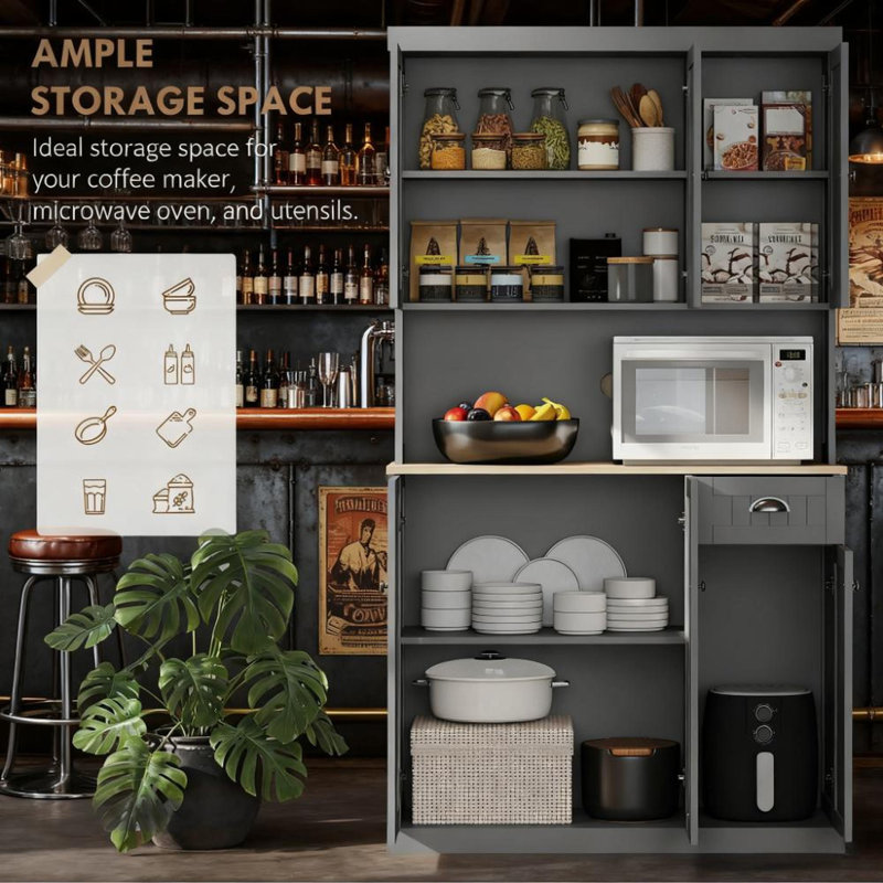 Grand garde-manger 70,8 po Farmhouse