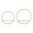 Eugine 2 Piece Circle Metal Accent Shelf-267921177