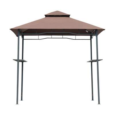 8' x 5' BBQ Grill Gazebo Tent
