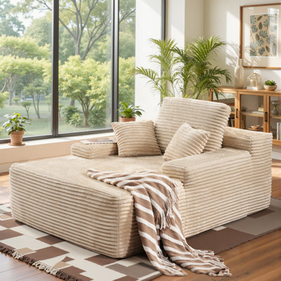 Kustas Sofa Bed Soft Bonless Couch, Compression lounge Chair For Living Room, Home Theater
