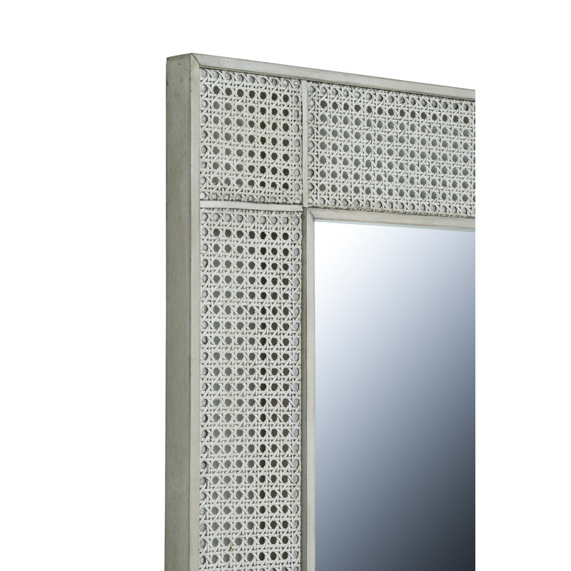 Caribe Flat Beveled Wall Mirror, Peninsula