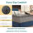 15" Plush Cooling Gel Hybrid Mattress-675077866-675077869