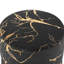 Repose-pieds rond en velours Samantha-819687044
