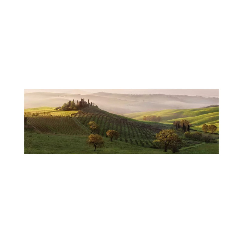 Tutte Le Strade Portano A Belvedere by Margarita Chernilova - Wrapped Canvas Panoramic Print