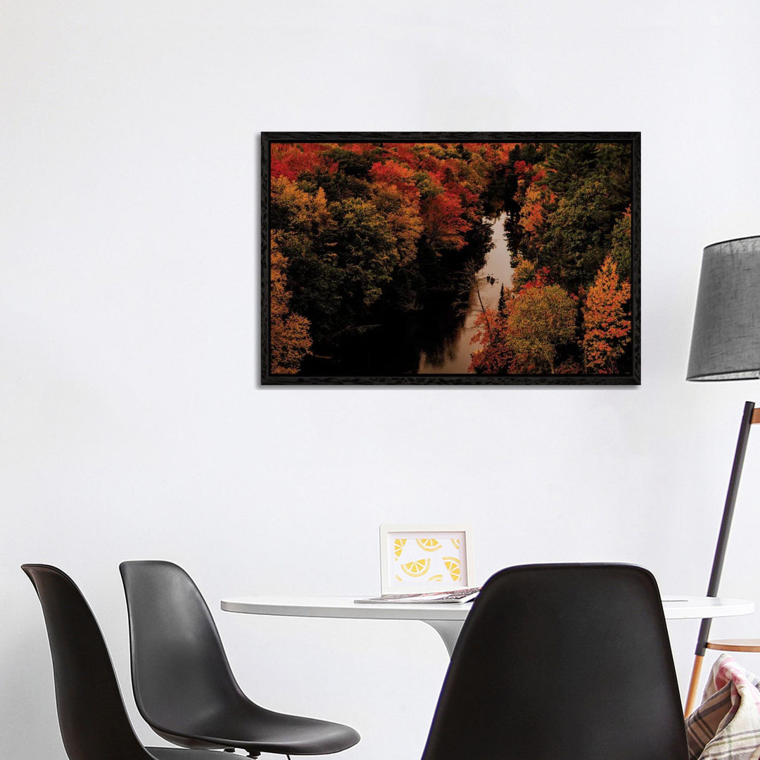 Autumn Kayaks von Sean Marier - GiclÃ©e auf Leinwand in der Galerie