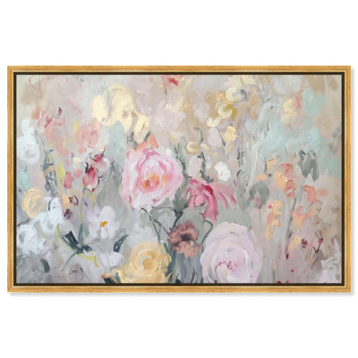 Art Remedy, art glamour sur toile, fleurs évanescentes I