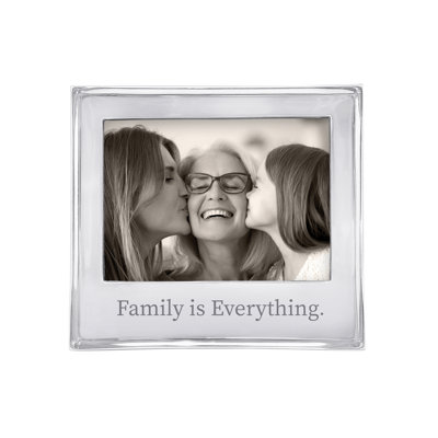 Signature Silver Metal Silver Plated Picture Frame