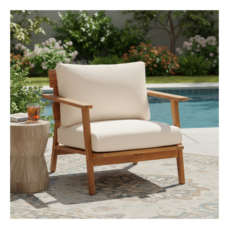 Fauteuil club 29,5 po Mid-Century