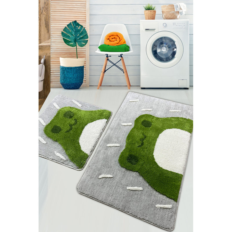 Ensemble de tapis pour salle de bain 2 pièces Shyla
