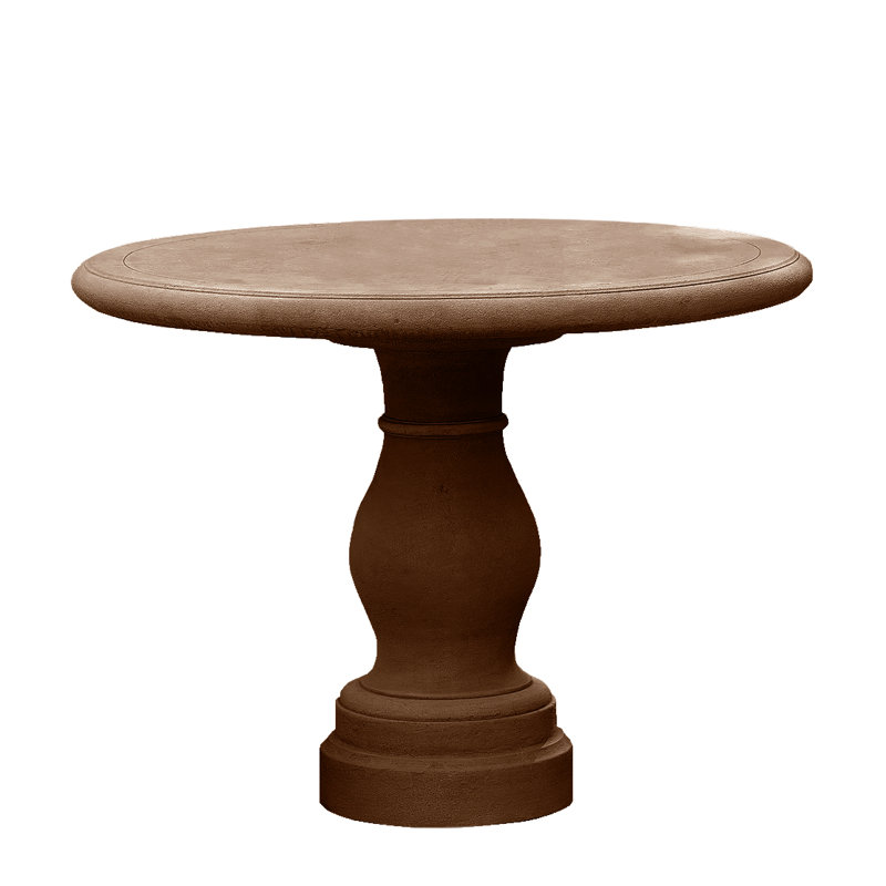 Palladio Stone/Concrete Bistro Table (Table ONLY), Brownstone
