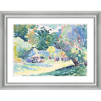Watercolor Landscape " Spring Watercolor Landscape " by Soicher Marin Archives