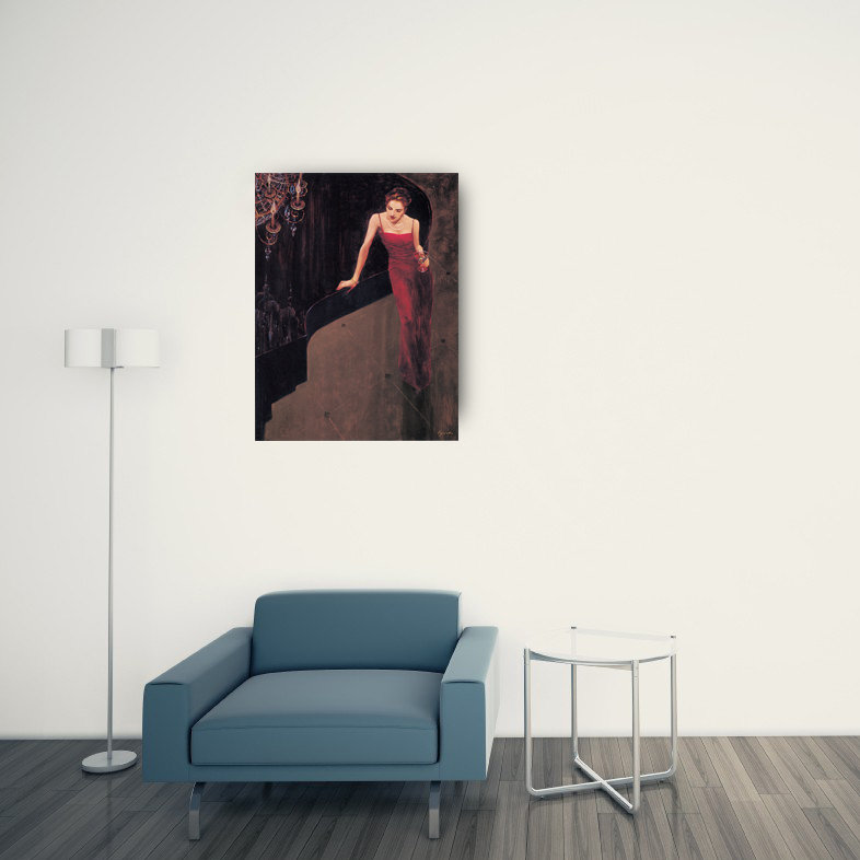 Lynch - No Frame Print on Wood, 80cm H x 60cm W x 1.8cm D