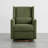 Drenna Tufted Upholstery Manual Swivel Glider Recliner-151568379