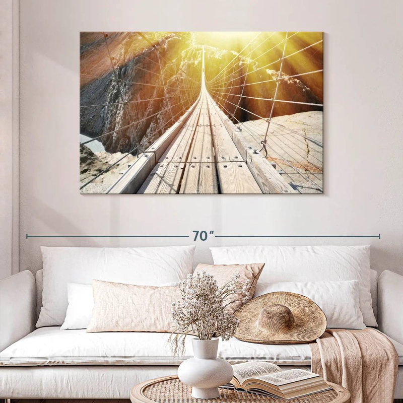 Lilie Trift Bridge, 32" H x 48" W