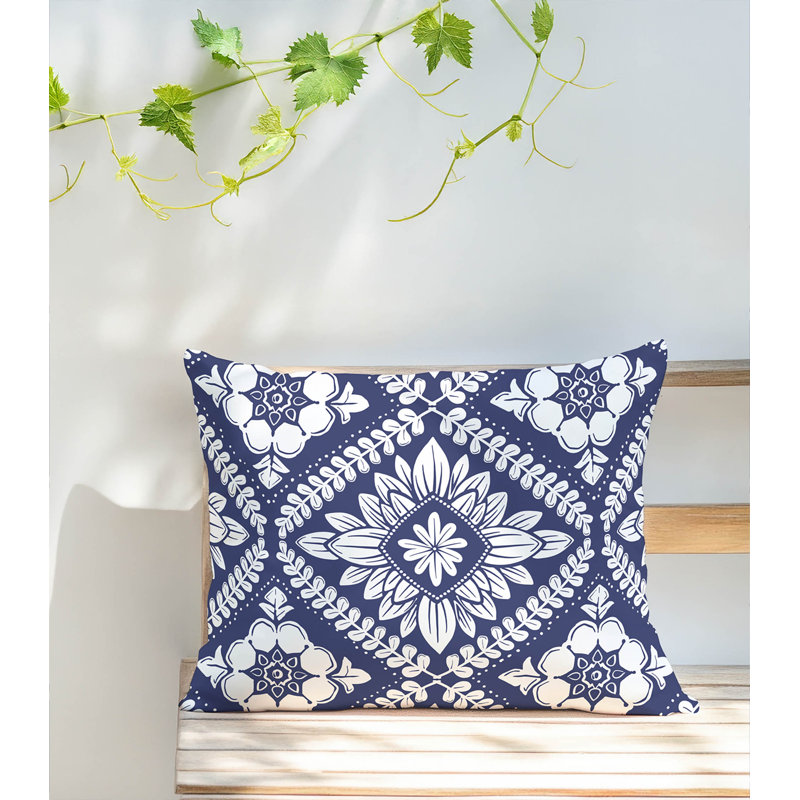 Coussin d'extérieur Talia, Marine