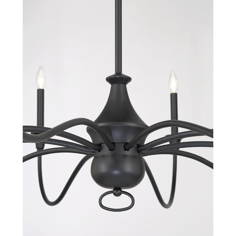 Lustre classique à 10 lumières de style bougie Kashika