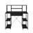 All Purpose Black Finish Writing Desk-1526768483
