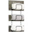 Wood 3 Wall Towel Rack