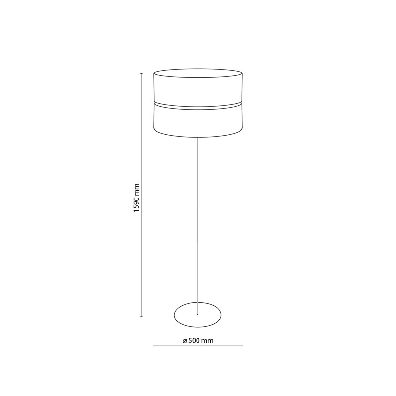 Lampe sur pied Monestime