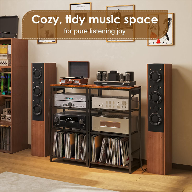 93cm H Media Shelves