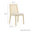 Monarch Wood And Rattan Dining Side Chair-102521195